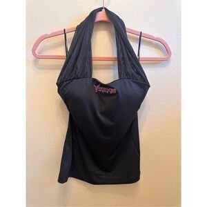 Minnesota Vikings Black NFL Couture Halter Top Size XS